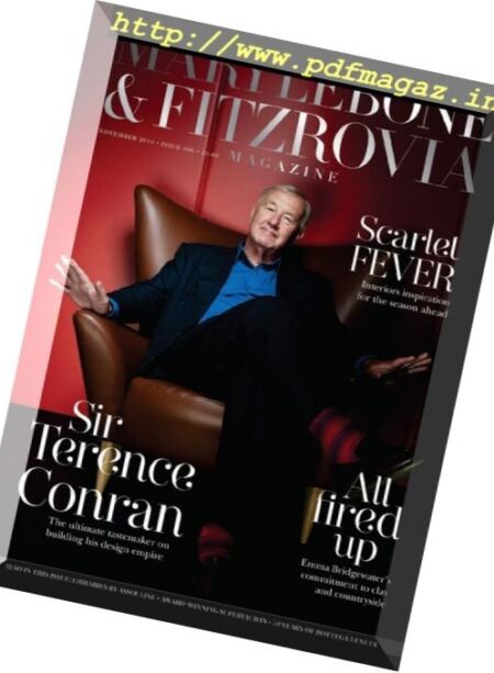 Marylebone & Fitzrovia – November 2016 Cover