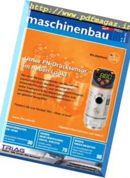Maschinenbau – Oktober 2016