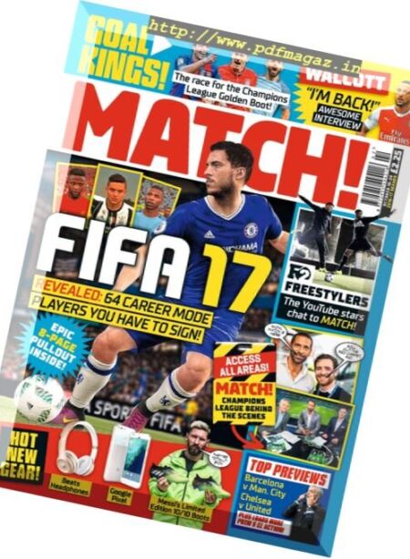 Match – 18 October 2016 Cover