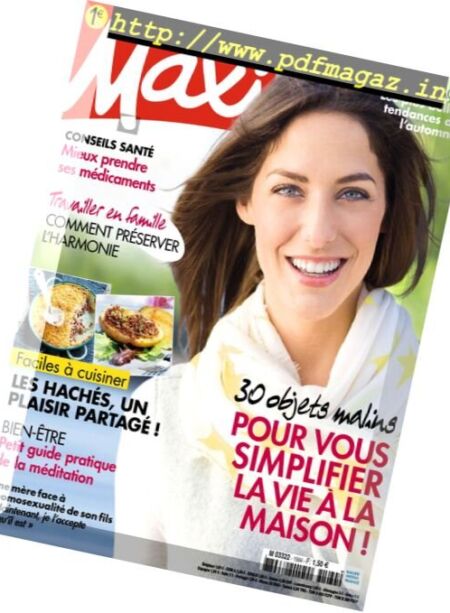 Maxi – 17 au 23 Octobre 2016 Cover