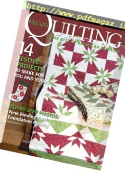 McCall’s Quilting – November-December 2016