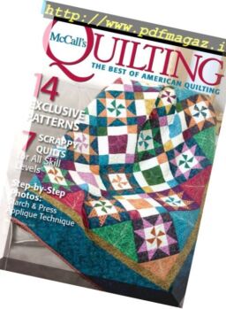 McCall’s Quilting – September-October 2016