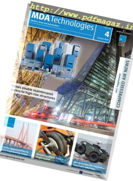 MDA Technologies – October 2016 Cover
