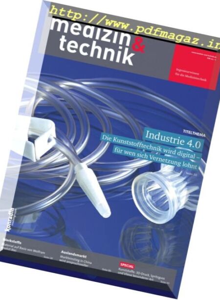 Medizin & Technik – Nr.5, 2016 Cover