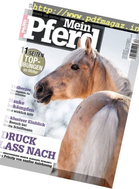 Mein Pferd – Dezember 2016 Cover