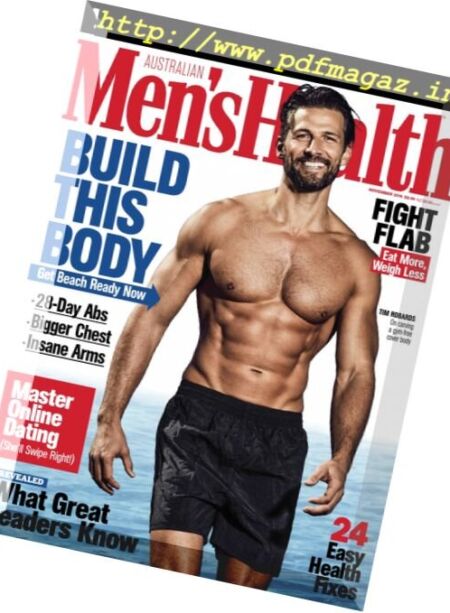Men’s Health Australia – November 2016 Cover
