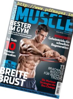 Men’s Health Muscle – Nr.6, 2016