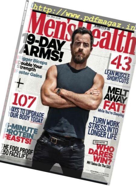 Men’s Health UK – November 2016 Cover