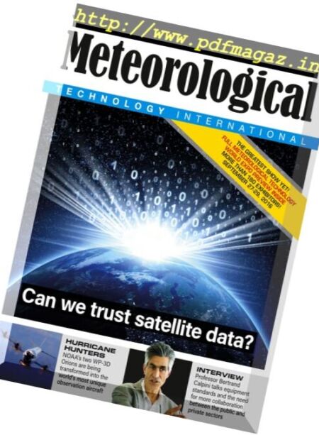 Meteorological Technology International – September 2016 Cover