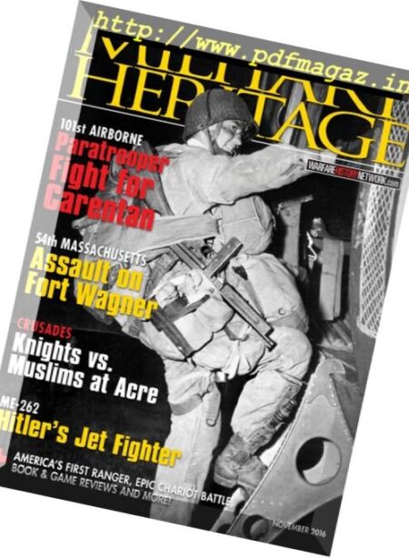 Military Heritage – November 2016 Cover
