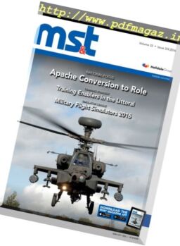 Military Simulation & Training Magazine – Vol33, Issue 3,4, 2016