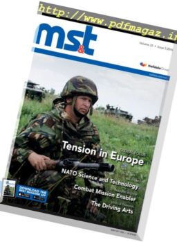 Military Simulation & Training Magazine – Vol33, Issue 5, 2016.