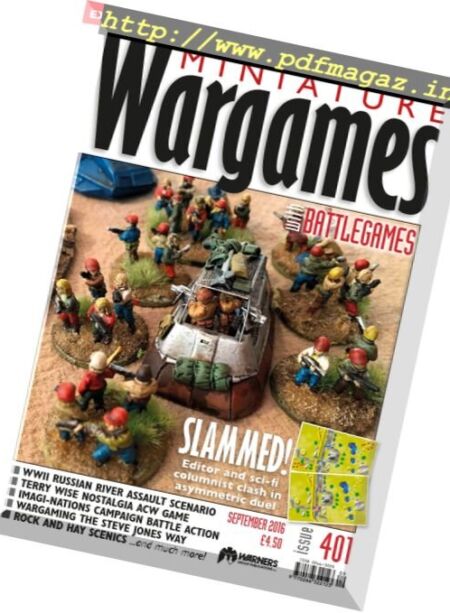 Miniature Wargames – Issue 401, September 2016 Cover