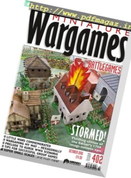 Miniature Wargames – October 2016