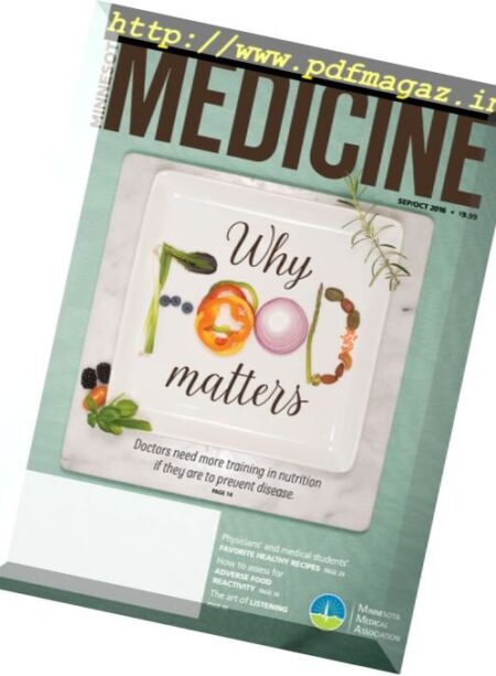 Minnesota Medicine – September-October 2016 Cover
