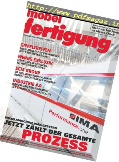 Mobel Fertigung – Nr.3 2016 Cover