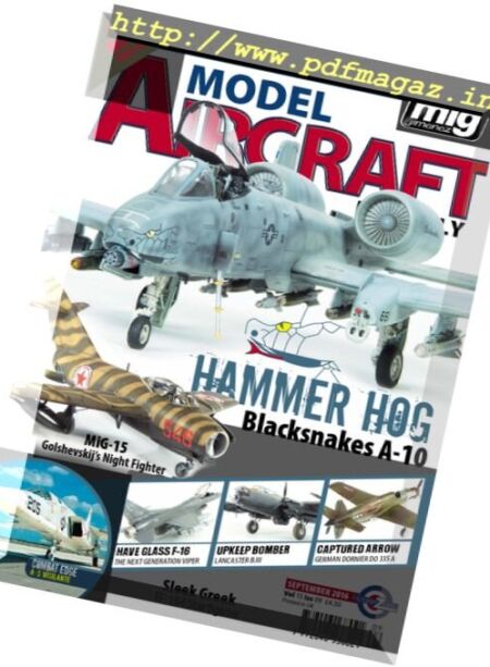 Model Aircraft – September 2016 Cover
