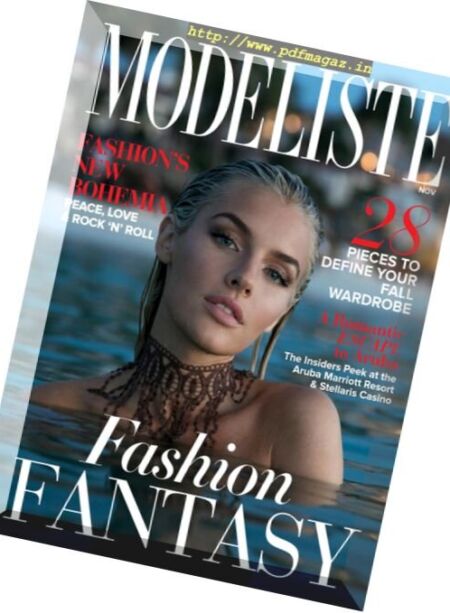 Modeliste Magazine – November 2016 Cover
