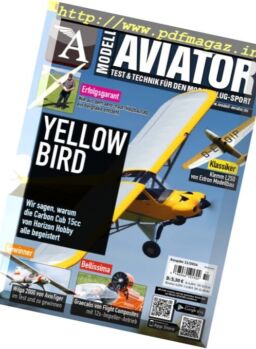 Modell Aviator – November 2016