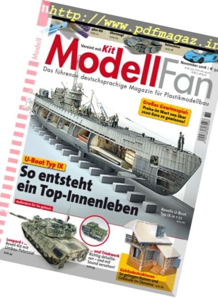 ModellFan – November 2016 Cover