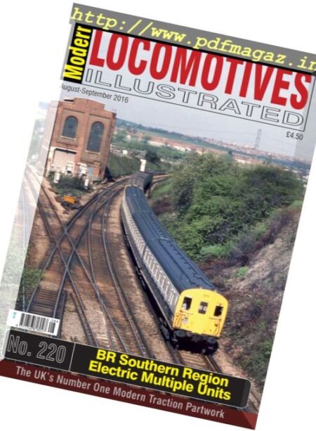 Modern Locomotives Illustrated – Issue 220, – August-September 2016 Cover