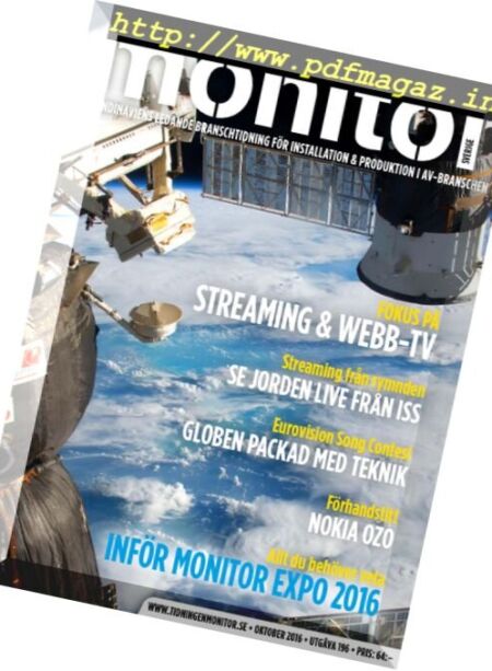 Monitor – Oktober 2016 Cover