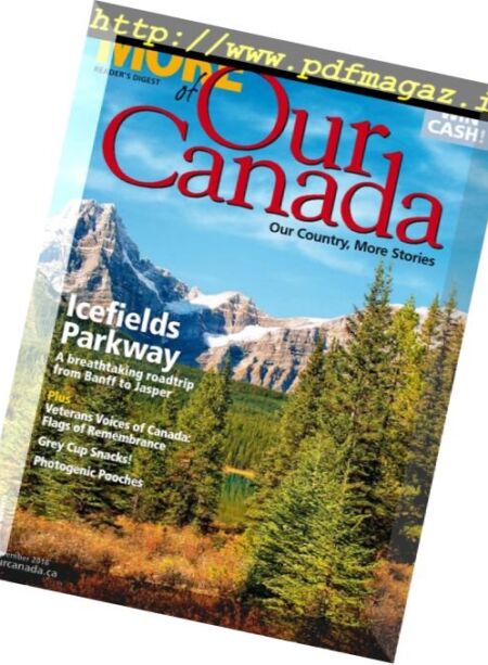 More of Our Canada – November 2016 Cover