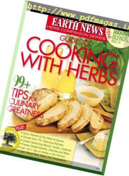 Mother Earth News – Guide to Cooking with Herbs – Fall 2016
