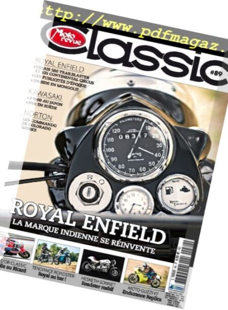 Moto Revue Classic – Novembre-Decembre 2016 Cover