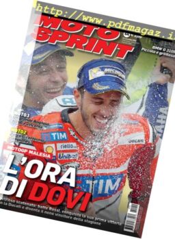 Moto Sprint – 1 Novembre 2016