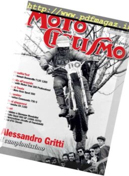 Motociclismo d’Epoca – Novembre 2016