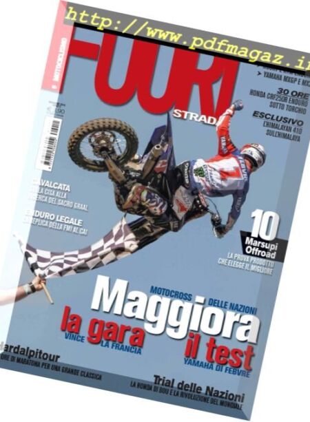 Motociclismo Fuoristrada – Novembre 2016 Cover