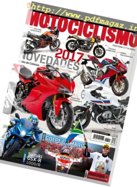 Motociclismo Spain – 5 Octubre 2016 Cover