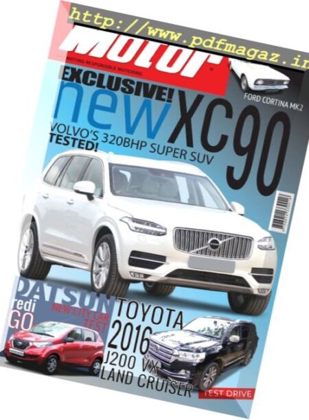 Motor – October 2016 Cover