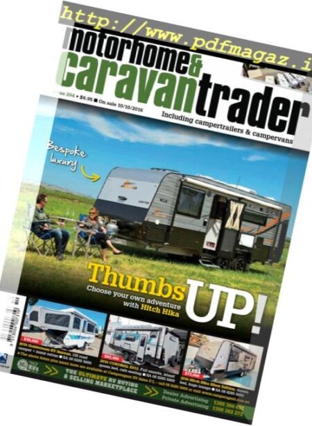 Motorhome & Caravan Trader – Issue 204, 2016 Cover