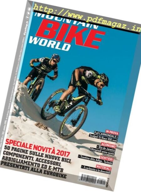 Mountain Bike World – Ottobre 2016 Cover