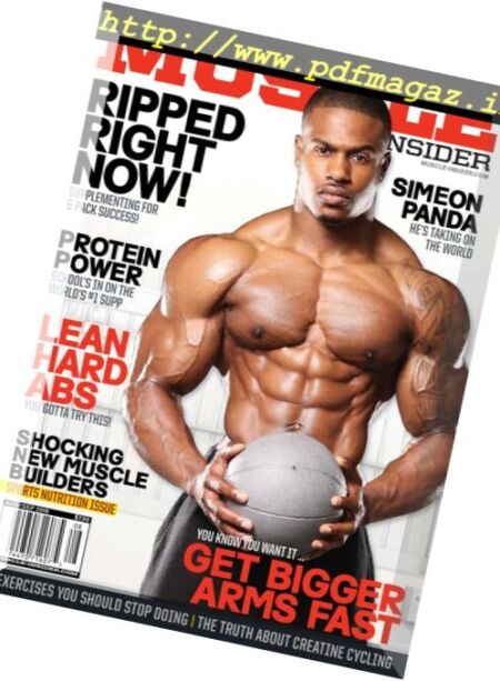 Muscle Insider – August-September 2016 Cover