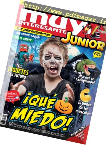 Muy Interesante Junior – Octubre 2016 Cover