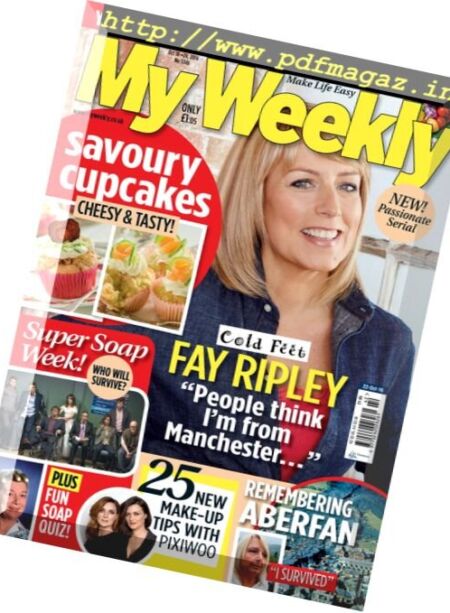 My Weekly – 18 October 2016 Cover