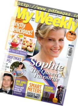 My Weekly – 25 October 2016