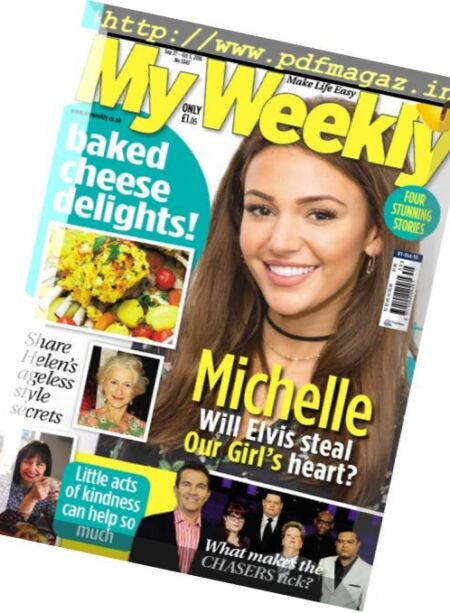 My Weekly – 27 September 2016 Cover