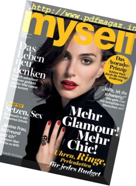 Myself – November 2016 Cover