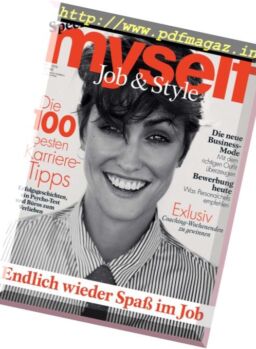 Myself Special Job & Style – Nr.1, 2016