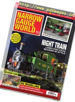 Narrow Gauge World – October 2016