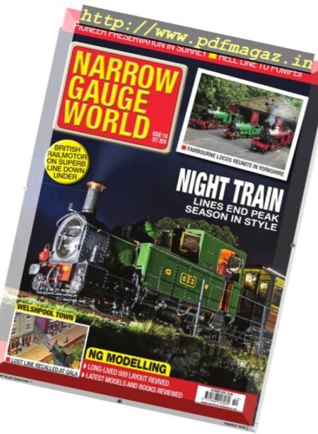 Narrow Gauge World – October 2016 Cover
