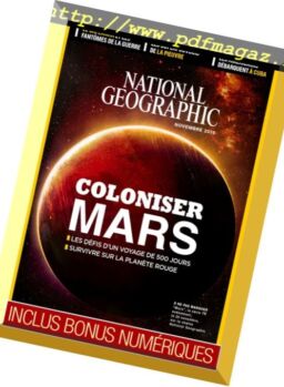 National Geographic France – Novembre 2016