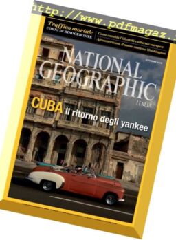 National Geographic Italia – Ottobre 2016