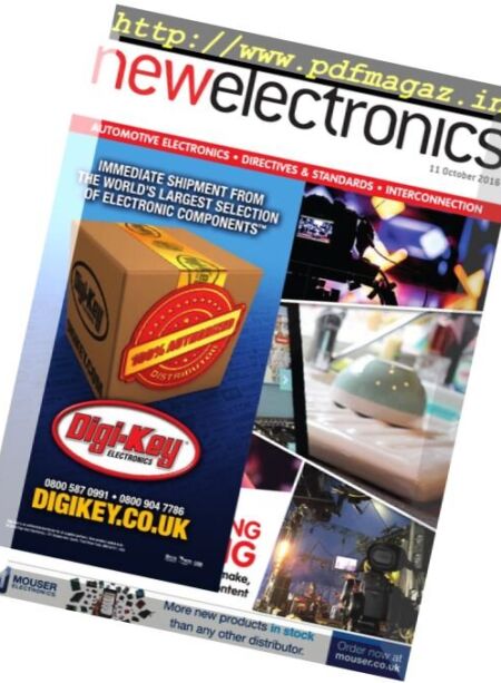 New Electronics – October 11, 2016 Cover