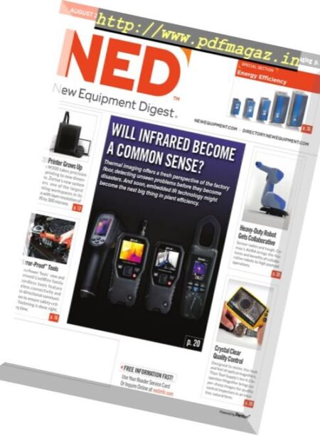 New Equipment Digest – August 2016 Cover