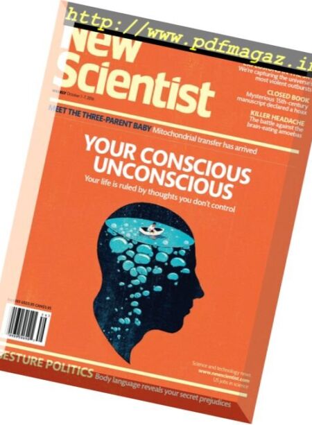 New Scientist – 1 October 2016 Cover